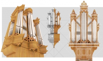 Projet d'orgues pour la basilique de Tongres